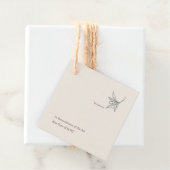 Minimalistisches religiöses Andenken Geschenkanhänger (Beispiel)