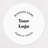 Minimalistisches Retro-Modern-Template für Ihr Log Etiketten (Design 2)