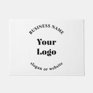 Minimalistisches Retro-Modern-Template für Ihr Log Fußmatte
