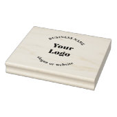 Minimalistisches Retro-Modern-Template für Ihr Log Gummistempel (Stempel)