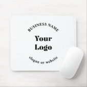 Minimalistisches Retro-Modern-Template für Ihr Log Mousepad (Mit Mouse)