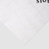 Minimalistisches Retro-Modern-Template für Ihr Log Seidenpapier (Detail)