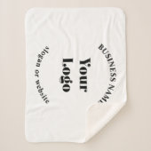 Minimalistisches Retro-Modern-Template für Ihr Log Sherpadecke (Vorderseite)