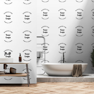 Minimalistisches Retro-Modern-Template für Ihr Log Tapete