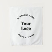 Minimalistisches Retro-Modern-Template für Ihr Log Wandteppich (Vorderseite)