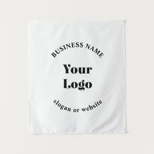 Minimalistisches Retro-Modern-Template für Ihr Log Wandteppich (Vorderseite)