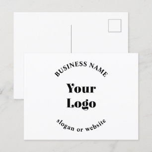 Minimalistisches Retro-Modernes Template für Ihr L Postkarte