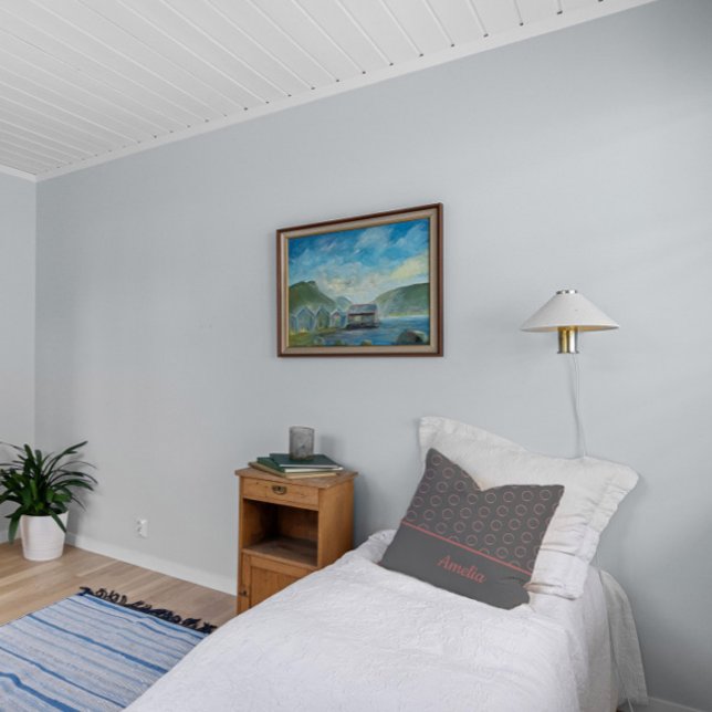 Minimalistisches Rosa Kissen (Von Creator hochgeladen)