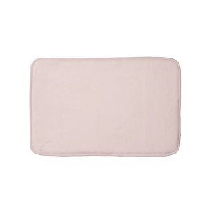 Minimalistisches Rosa, schlicht elegant und elegan Badematte