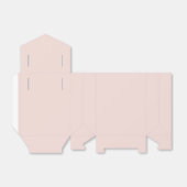 Minimalistisches Rosa, schlicht elegant und elegan Geschenkschachtel (Ungefaltet)