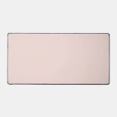 Minimalistisches Rosa schlichte kräftige Farbe ele Schreibtischunterlage (Vorderseite)