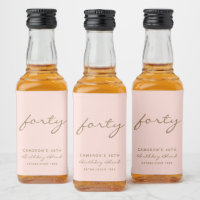 Minimalistisches Rosa und goldenes Zeitalter Gebur