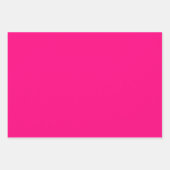 Minimalistisches rosiges Rosa Geschenkpapier Set (Vorderseite 2)