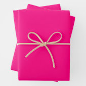 Minimalistisches rosiges Rosa Geschenkpapier Set (Beispiel)