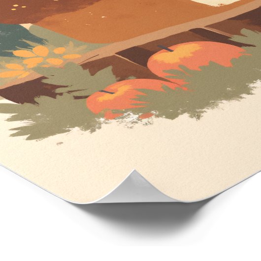 Minimalistisches rustikales Brot Boho Wand Kunst (Ecke)