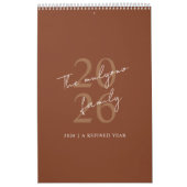 Minimalistisches sauberes Design Kalender (Titelbild)
