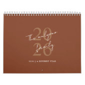 Minimalistisches sauberes Design Kalender (Titelbild)