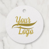 Minimalistisches Schlichtes Design Herzlichen Dank Geschenkanhänger (Rückseite)