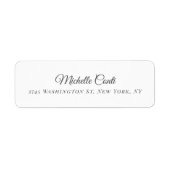 Minimalistisches Schlichtes Elegantes Modernes (Vorne)