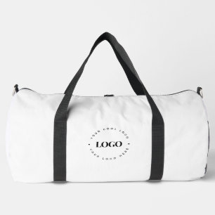 Minimalistisches, Schlichtes, rundes Firmenlogo fü Duffle Bag