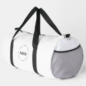 Minimalistisches, Schlichtes, rundes Firmenlogo fü Duffle Bag (Rechte Ecke)