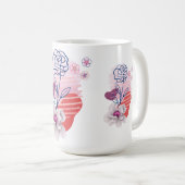 Minimalistisches Schönes Design ADVcreators Artike Kaffeetasse (VorderseiteRechts)