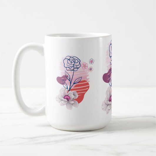 Minimalistisches Schönes Design ADVcreators Artike Kaffeetasse (Links)