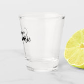 Minimalistisches Schussglas Schnapsglas (Rechts)