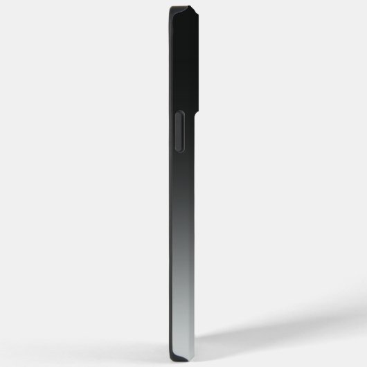 Minimalistisches Schwarz Case-Mate iPhone Hülle (Rückseite / Rechts)