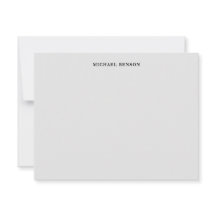 Minimalistisches Schwarz-Grau-Gitter-Monogramm Pro