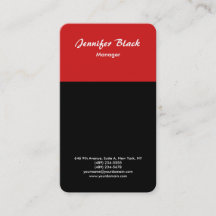 Minimalistisches, schwarz-rotes Handschriftzeichen