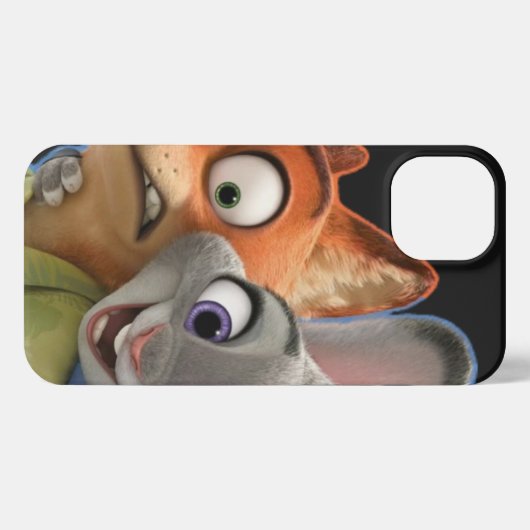 Minimalistisches Schwarz-Weiß-Abstraktes iPhone 13 iPhone Hülle (Rückseite (Horizontal))