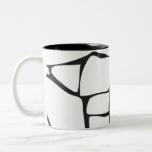 Minimalistisches Schwarz-Weiß-Abstraktes Steinmust