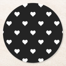 Minimalistisches Schwarz-Weiß-Hermuster