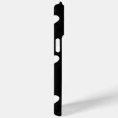 Minimalistisches Schwarz-Weiß-Herzmuster Case-Mate iPhone Hülle (Rückseite / Rechts)