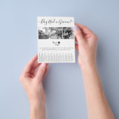 Minimalistisches Schwarz-Weiß-Hunde-Logo Flyer (Gruppe)