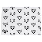 Minimalistisches Schwarz-Weiß-Paradies für Kletter Große Geschenktüte (Vorderseite)