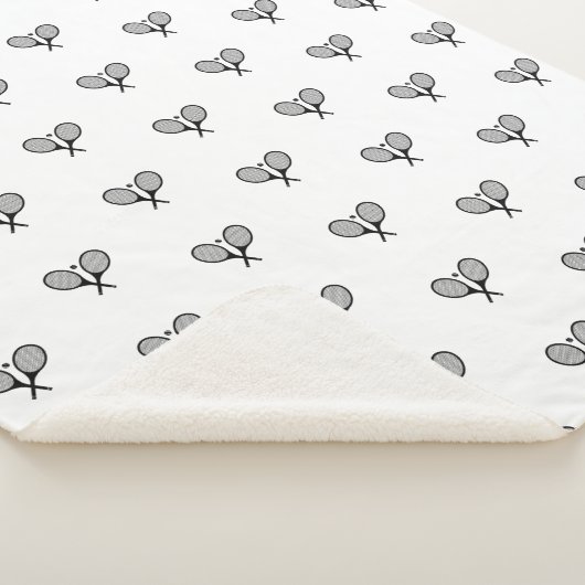 Minimalistisches Schwarz-Weiß-Paradies für Kletter Sherpadecke (3/4)