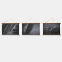 Minimalistisches schwarzes Metall im Loft-Stil