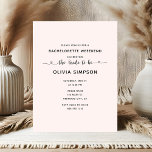 Minimalistisches Script Heart Bachelorette Wochene Postkarte<br><div class="desc">Nehmen Sie an einem Wochenende des Vergnügens und der Feierlichkeiten teil! Unsere minimalistische bachelorette Wochenende Einladung Set den Ton mit schlankem,  modernen Sans Serif Schriftart,  während die Phrase 'The Bride-To-Be' einen Hauch von Launen mit niedlichem Drehbuch,  verziert mit Wimpern und Herzen,  hinzufügt. Bereiten Sie sich auf unvergessliche Erinnerungen vor!</div>