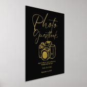 Minimalistisches Script Hochzeitsbuch Foto Gästebu Foliendrucke (Ablage )