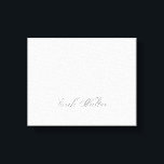 Minimalistisches Script Lovely 3d Monogram Leinwanddruck<br><div class="desc">Monogramme und Textnamen können leicht an den Anzug Ihrer Bedürfnisse angepasst werden. Personalisieren Sie es mit dieser einfach zu verwendenden Produktvorlage. 3d Monogramm Text für ein personalisiertes Geschenk für sich selbst oder Ihre Lieben. Fügen Sie eine Hintergrundfarbe hinzu oder ändern Sie das Bild, um Ihren persönlichen Geschmack Anzug. Einfachheit im...</div>