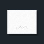 Minimalistisches Script Lovely 3d Monogram Leinwanddruck<br><div class="desc">Monogramme und Textnamen können leicht an den Anzug Ihrer Bedürfnisse angepasst werden. Personalisieren Sie es mit dieser einfach zu verwendenden Produktvorlage. 3d Monogramm Text für ein personalisiertes Geschenk für sich selbst oder Ihre Lieben. Fügen Sie eine Hintergrundfarbe hinzu oder ändern Sie das Bild, um Ihren persönlichen Geschmack Anzug. Einfachheit im...</div>