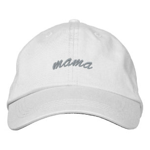 Minimalistisches Script Mama Hat Geschenk für Jung Bestickte Baseballkappe