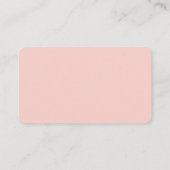 Minimalistisches Script UAwg Qr Code Rosa Hochzeit Begleitkarte (Rückseite)