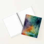 Minimalistisches Skizzenbuch Notizblock (Innenseite)