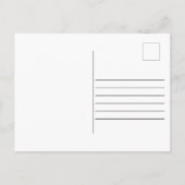 Minimalistisches Skript Eleganter QR-Code Hochzeit Einladungspostkarte (Rückseite)