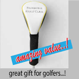 Minimalistisches Skript 🎨 ⛳ kreatives Genie Golf Headcover