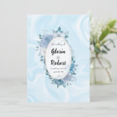 Minimalistisches Skript Lässige Einladung zur Hoch (Stehend Vorderseite)