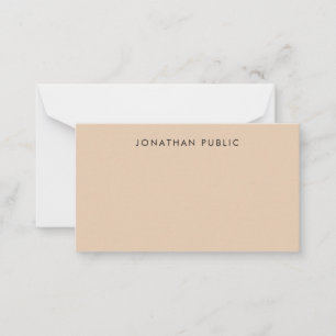 Minimalistisches Skript Mit Monogramm Einfache Vor Mitteilungskarte